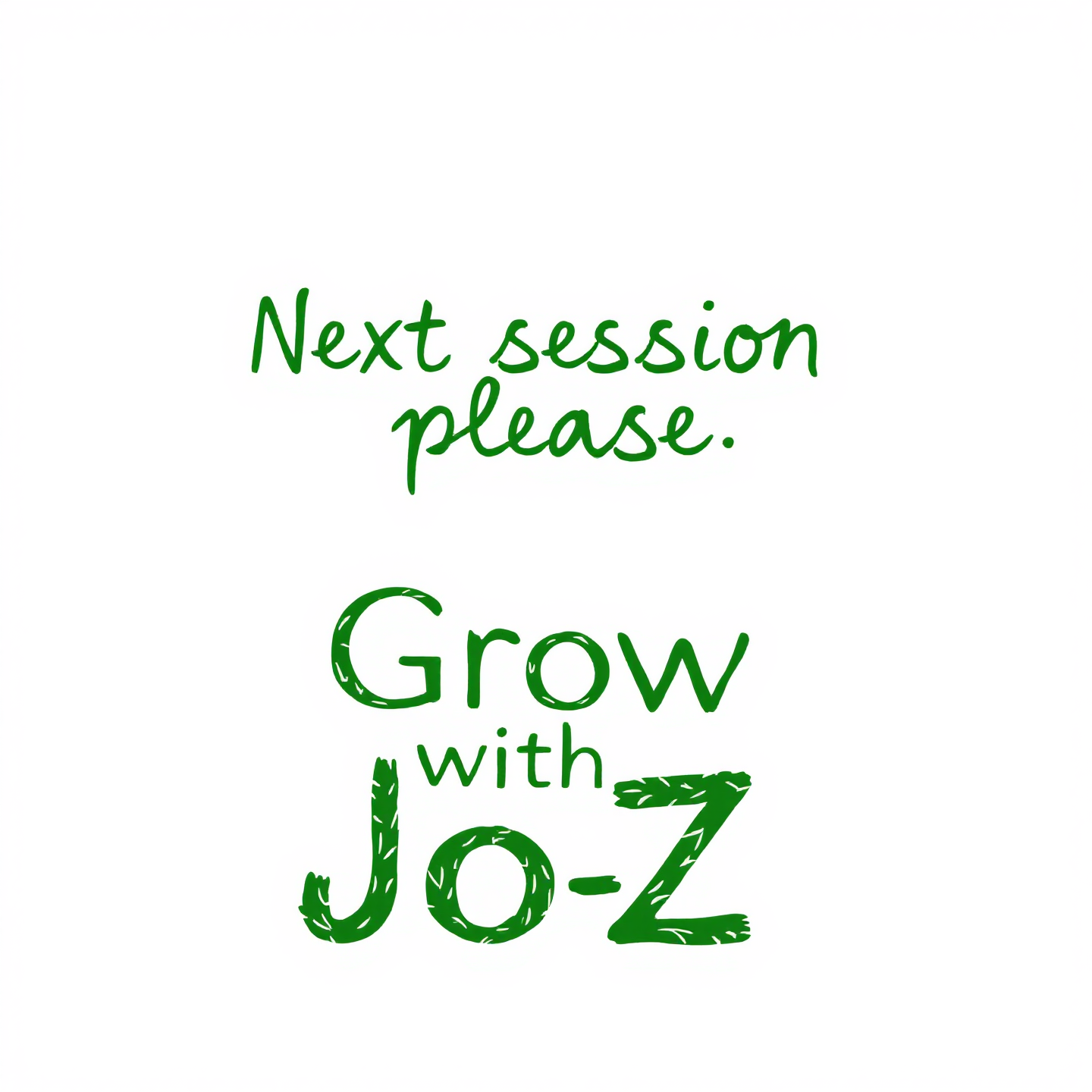 Next Growth session( pre-paid clients only)