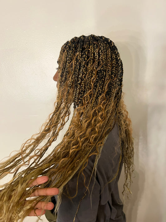 Small Knotless Box Braidz
