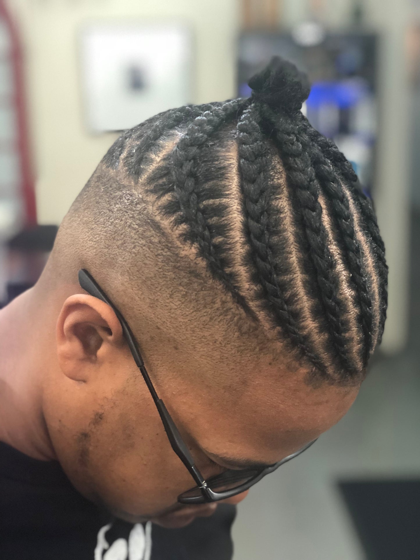 Menz Braids Take down Re-do